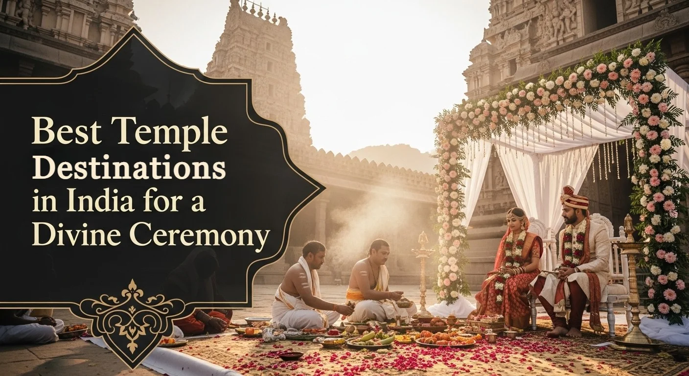 10 Best Temple Wedding Destinations in India for a Divine Ceremony (2025) - Outdoorkeeda