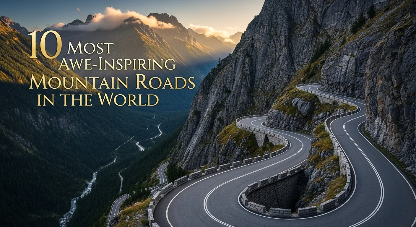 10 Most Awe-Inspiring Mountain Roads in the world for the Ultimate Road Trip