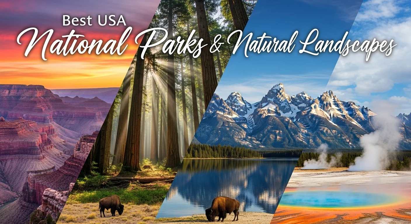 15 Best USA National Parks & Natural Landscapes for Your Bucket List (2025) - Outdoorkeeda
