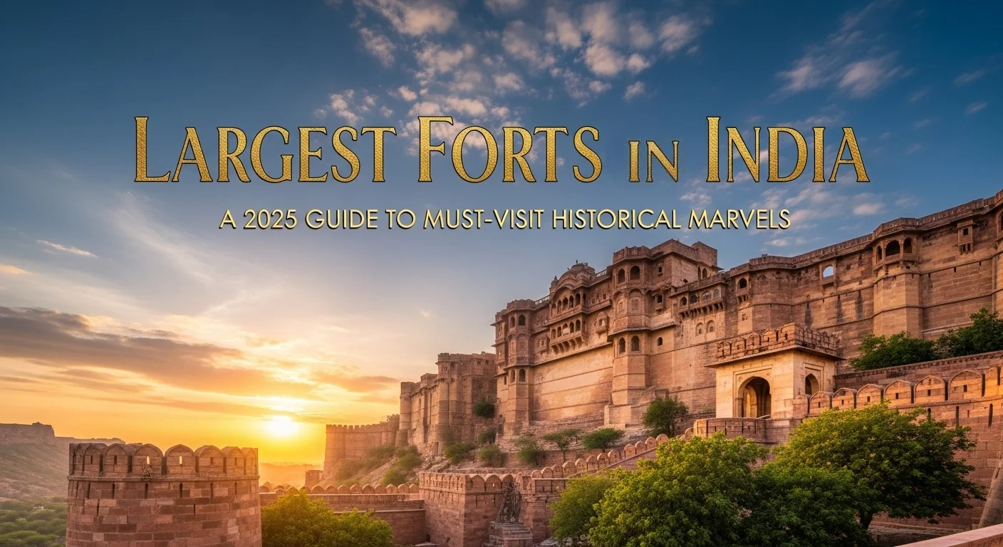 5 Largest Forts in India: A 2025 Guide to Must-Visit Historical Marvels - Outdoorkeeda