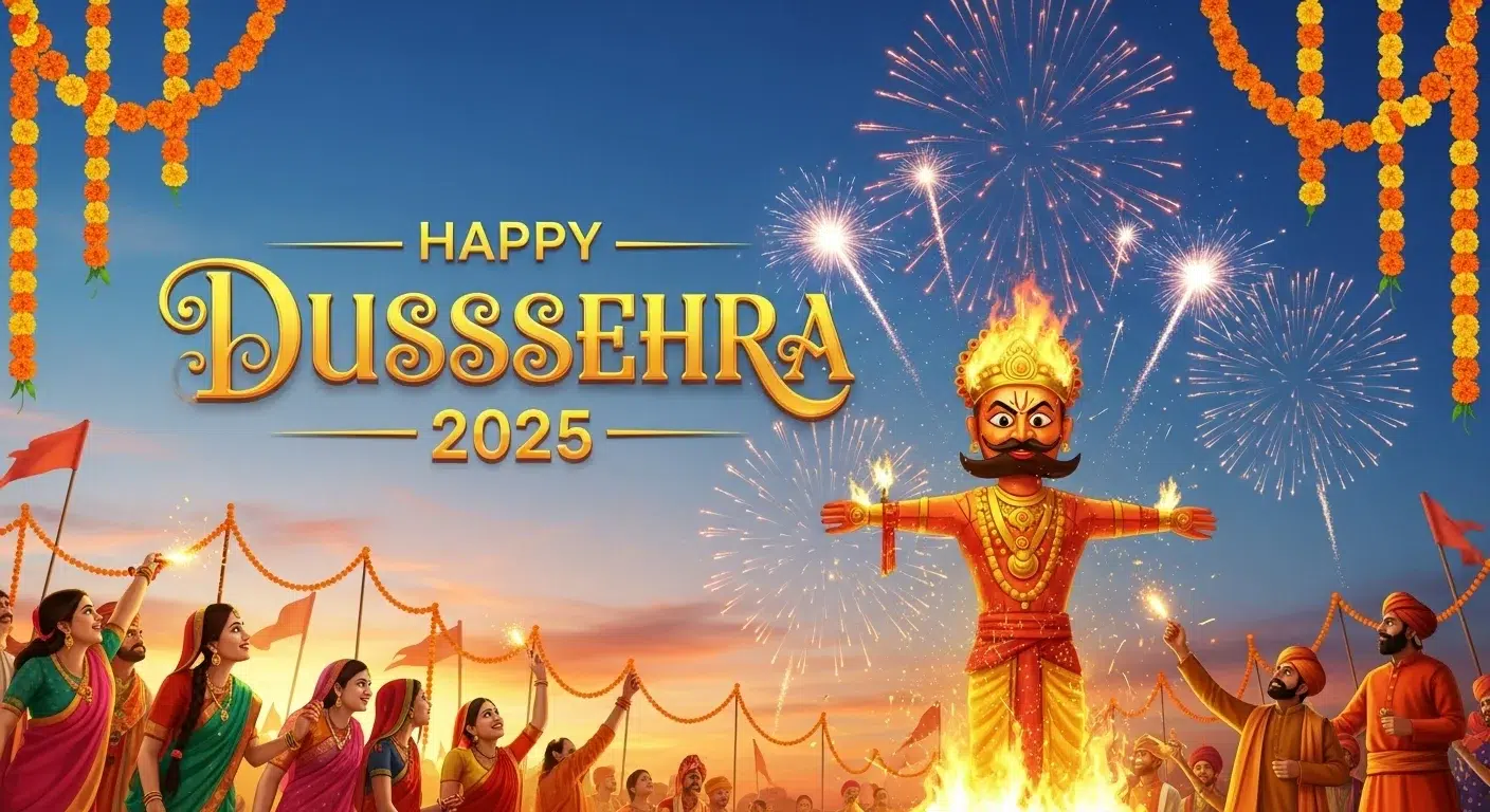 Happy Dussehra Quotes & Captions for Social Media (English & Hindi) - Outdoorkeeda