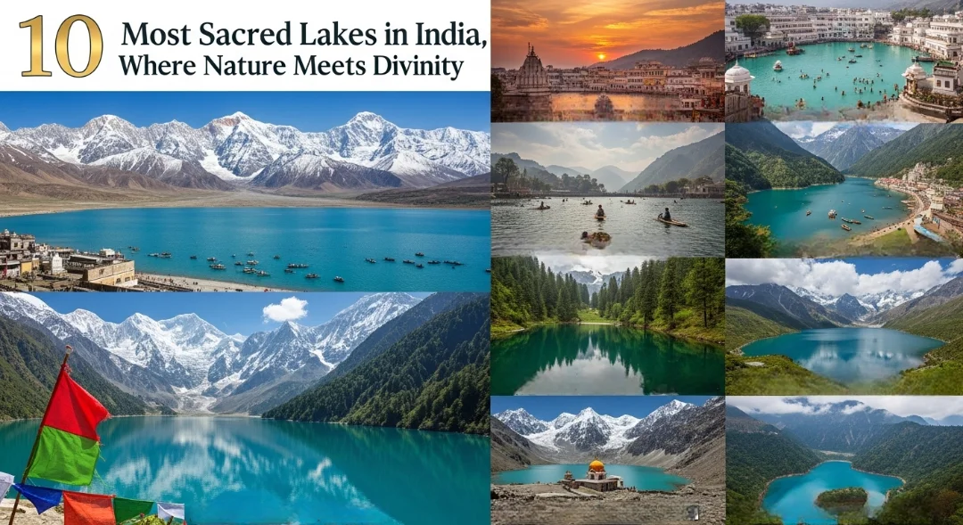 Exploring 10 Most Sacred Lakes in India; Where Nature Meets Divinity