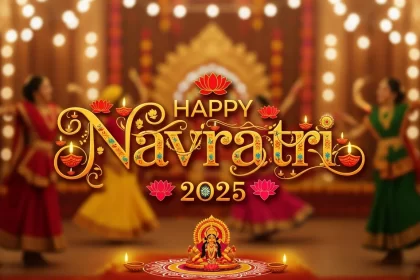 Happy Navratri 2025 - 40+ Warm Wishes, Quotes, Greetings and Messages in Hindi & English for Social Media