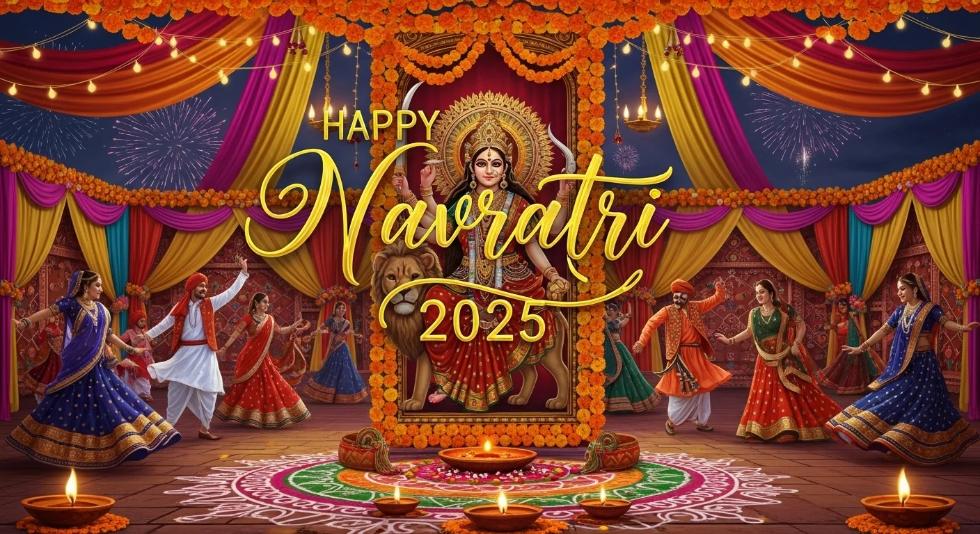 Happy Navratri 2025: Quotes & Captions for Instagram & WhatsApp Status