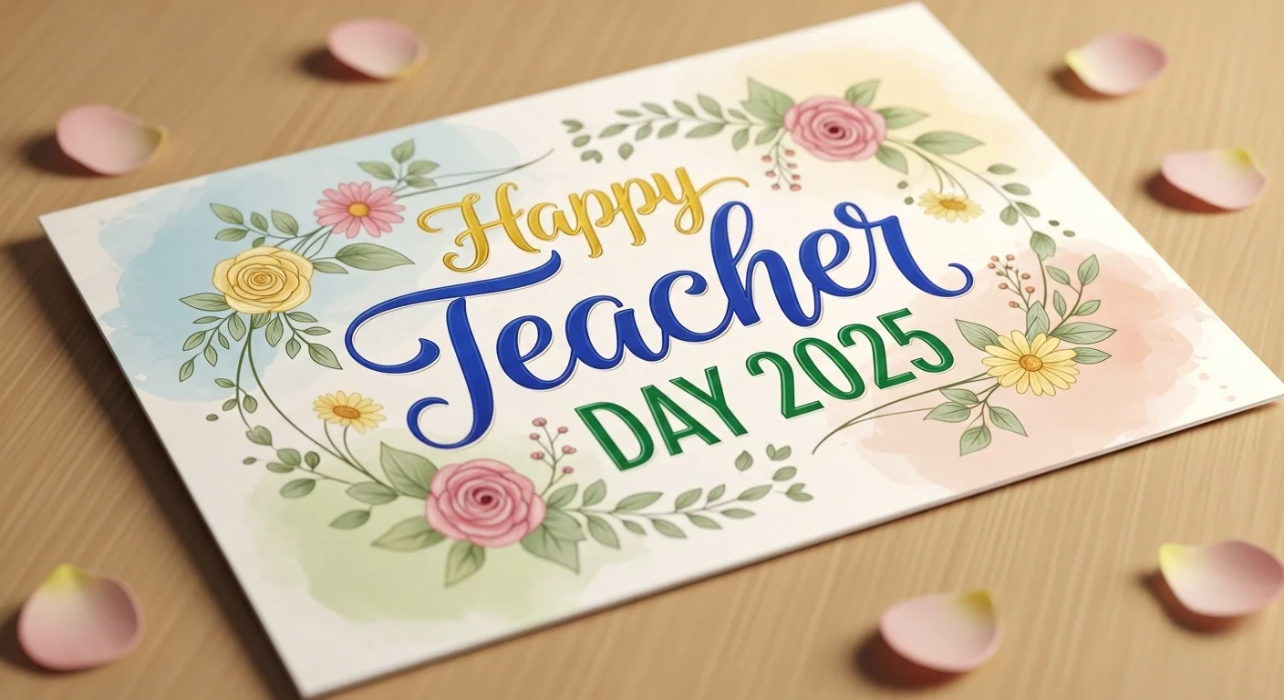 Happy Teacher's Day 2025 - Inspirational Quotes for Your Teacher's Day Post