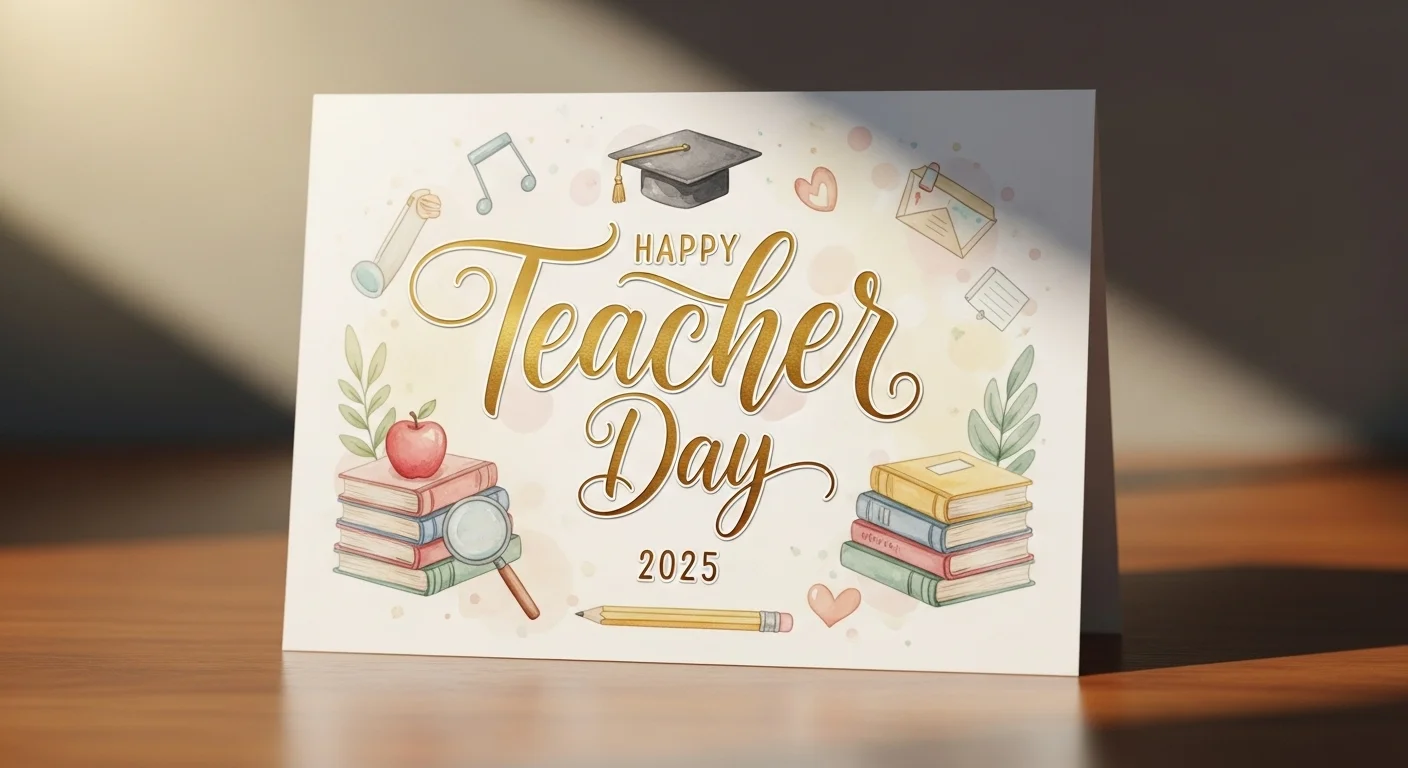Happy Teacher's Day -Top 30+ Wishes, Quotes, Images & Messages for Social Media