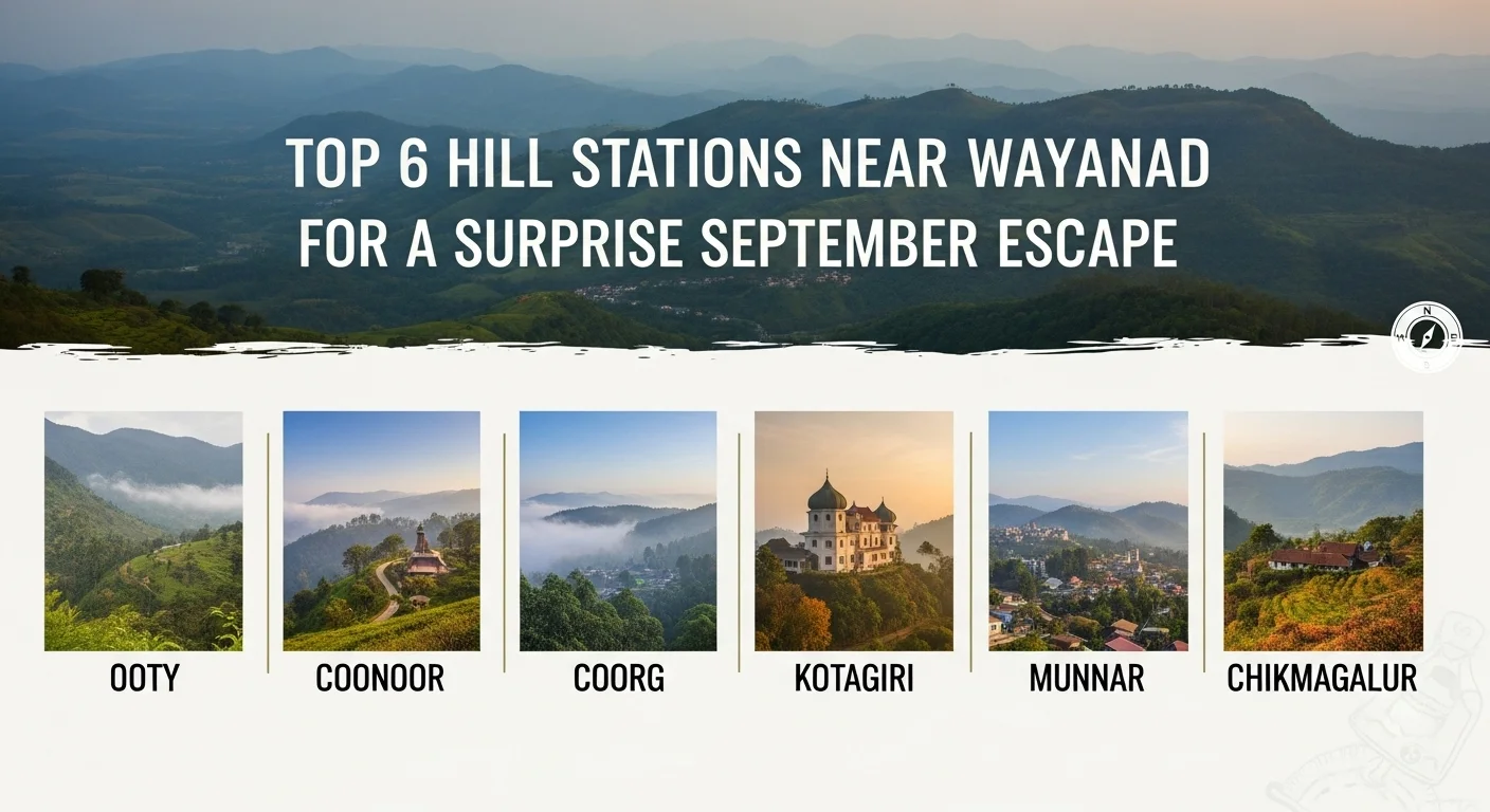 Must-Visit Top 6 Hill Stations Near Wayanad for a Surprise September Escape
