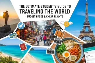 The Ultimate Student's Guide to Traveling the World Budget Hacks & Cheap Flights