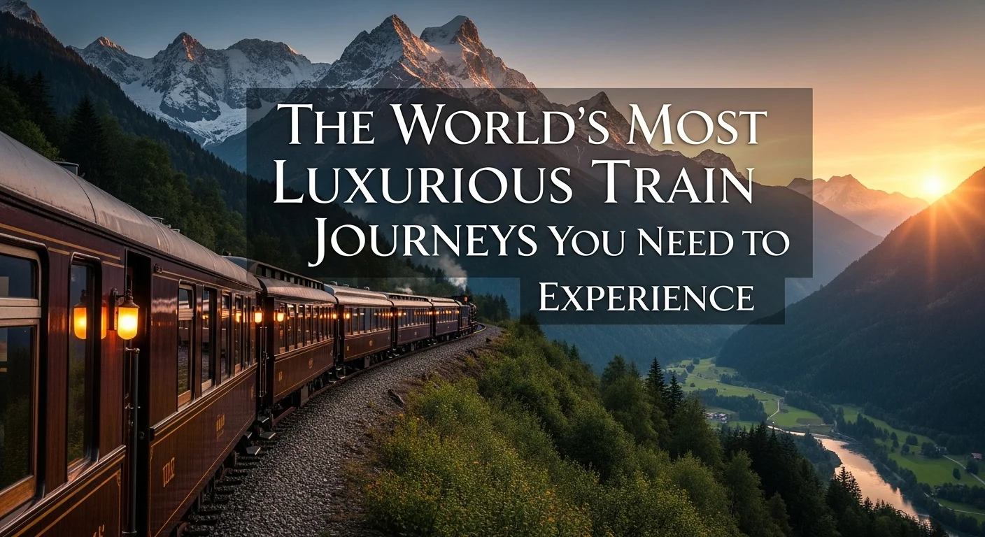 The World’s Most Luxurious Train Journeys You Need to Experience