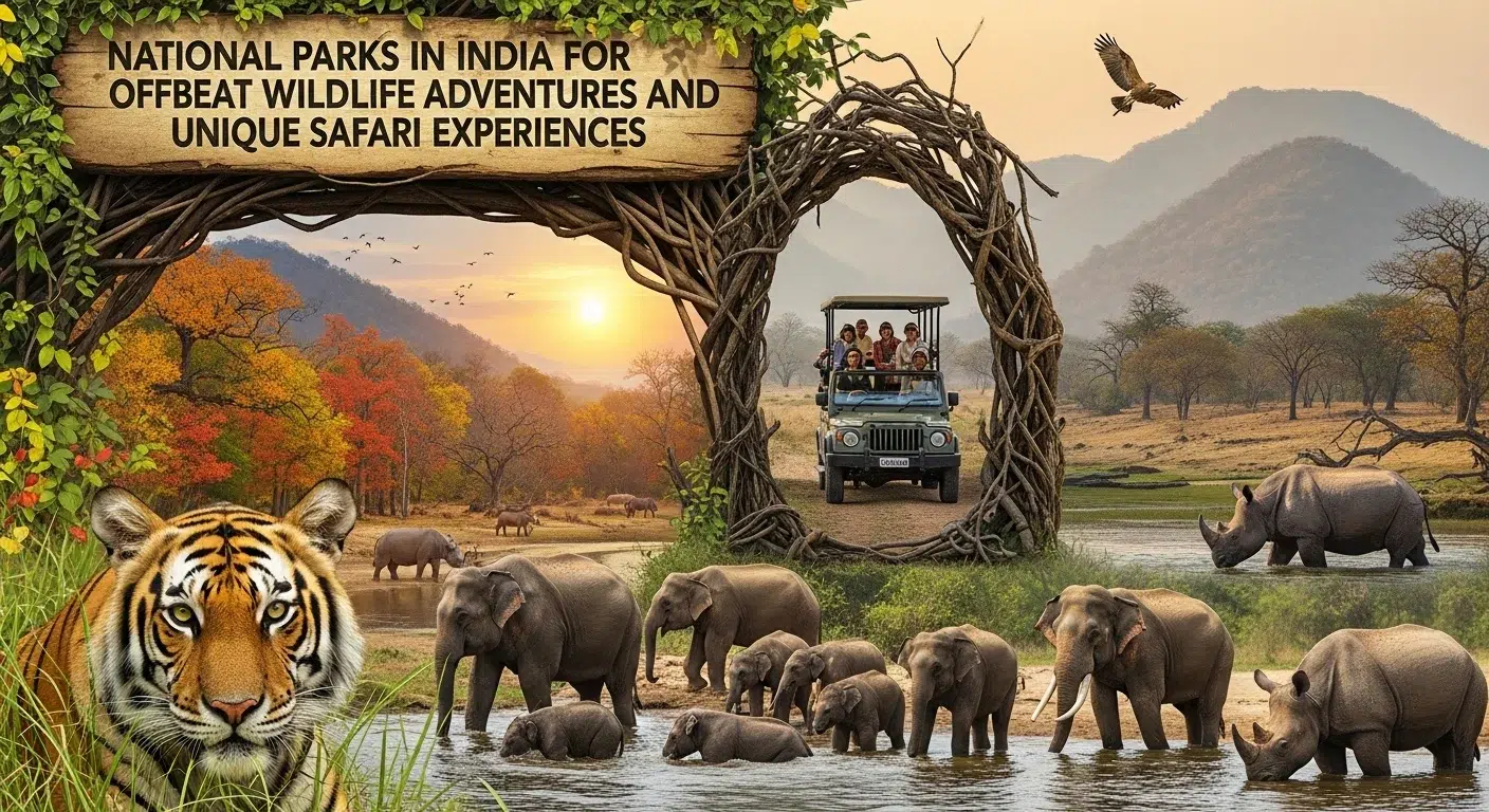 Top 15 Hidden National Parks in India for Offbeat Wildlife Adventures and Unique Safari Experiences - Outdoorkeeda