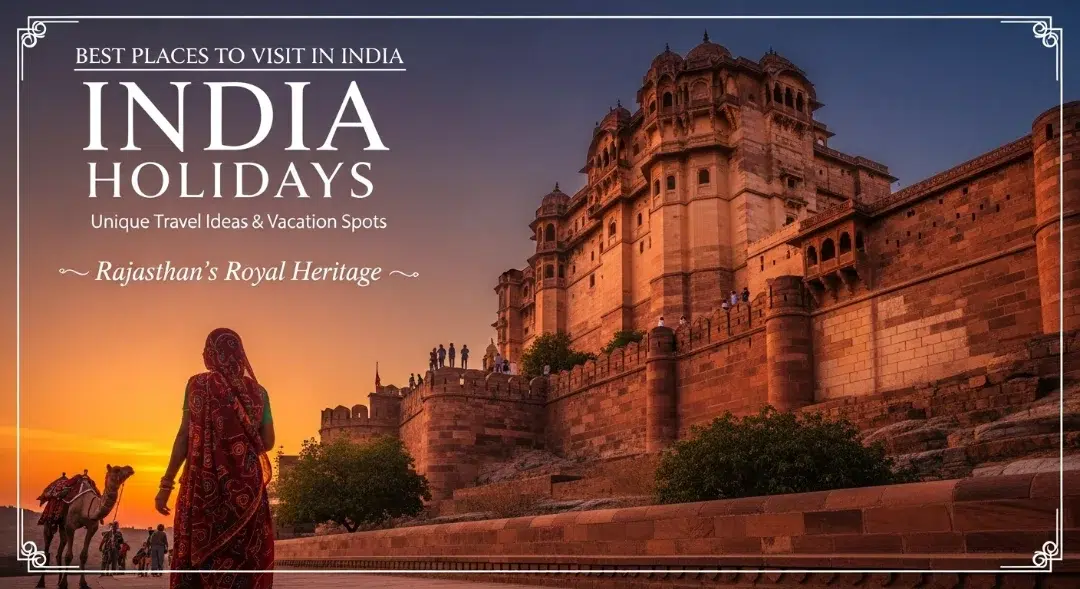 Top 5 Best Places to Visit in India for Holidays Unique Travel Ideas & Vacation Spots - Outdoorkeeda