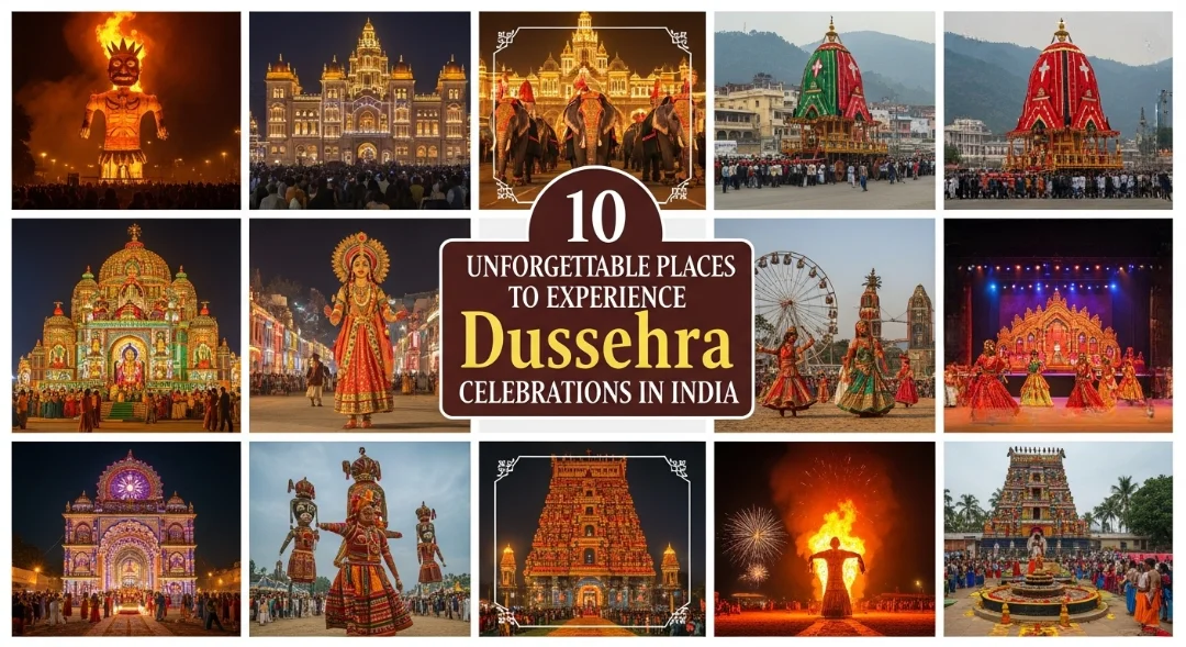 Vijayadashami 2025: 10 Unforgettable Places to Experience Dussehra Celebrations in India