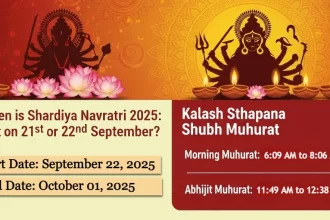 When is Shardiya Navratri 2025? Is it on 21st or 22nd September? Check Start and End Date, and Kalash Sthapana Shubh Muhurat and More