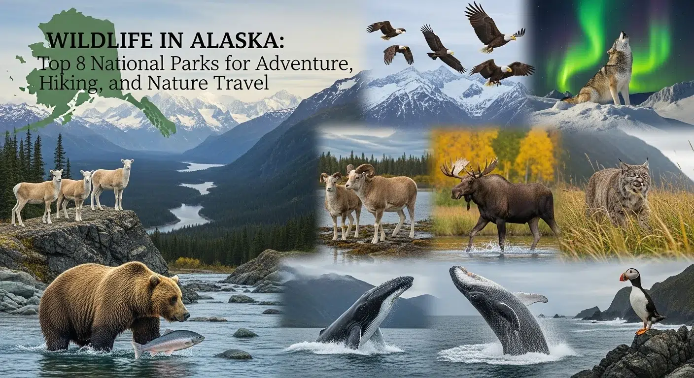 Top 8 National Parks in in Alaska for Wildlife, Adventure, Hiking, and Nature Travel - Outdoorkeeda