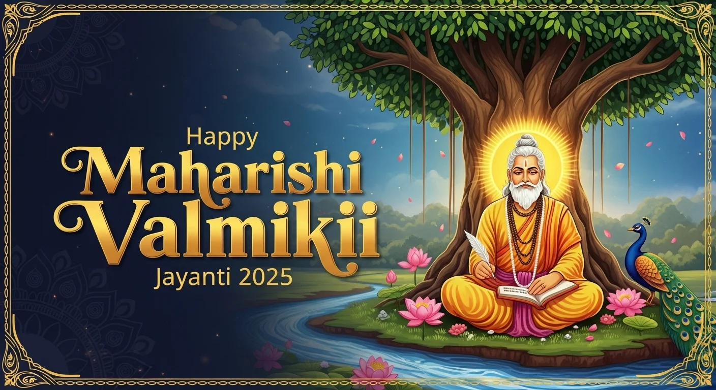 Happy Maharishi Valmiki Jayanti 2025 - Top 60+ Wishes, Quotes & Messages in Hindi & English for WhatsApp & Social Media - Outdoorkeeda