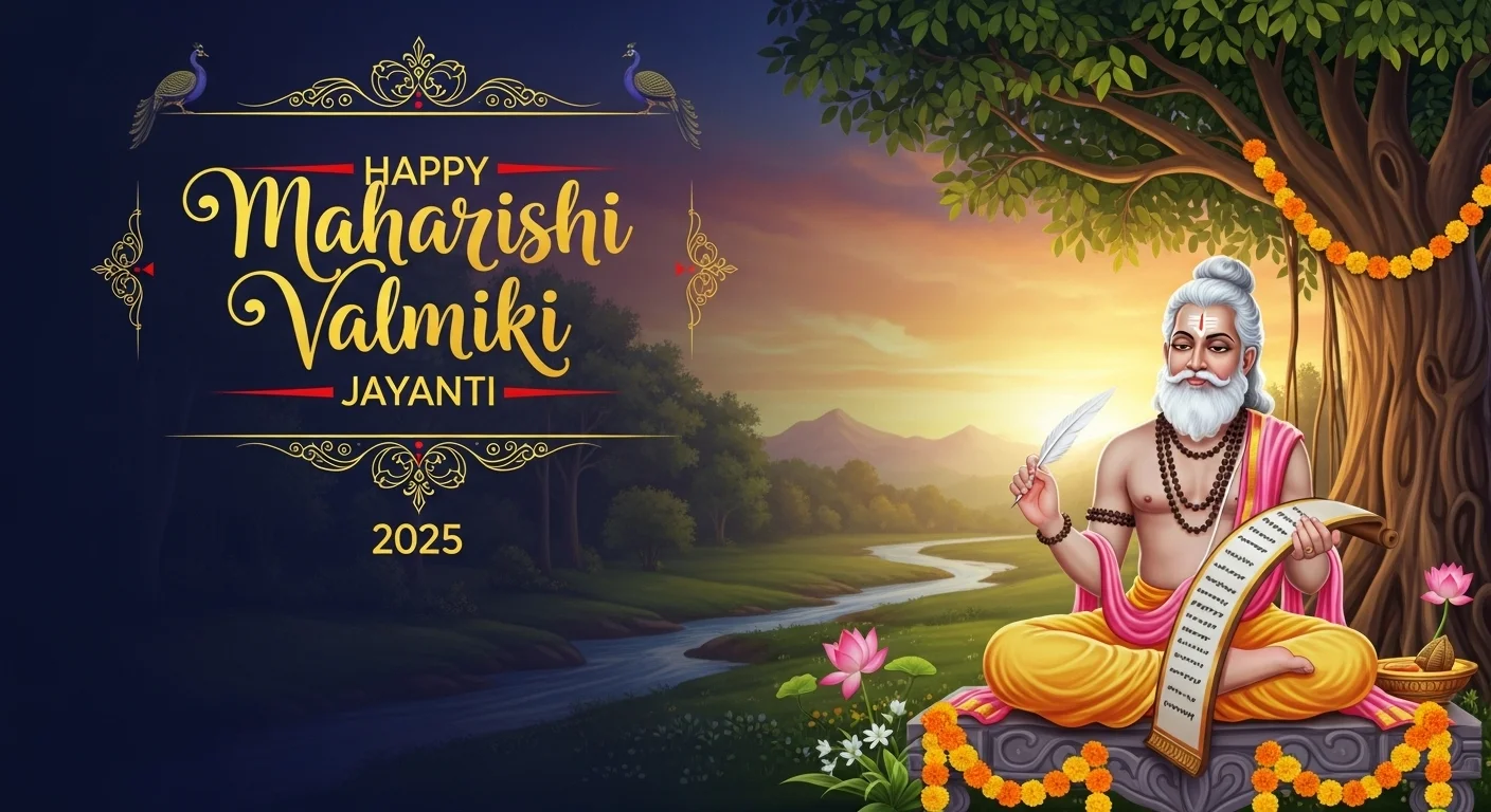 Valmiki Jayanti Images, Posters & WhatsApp Status Ideas - Outdoorkeeda